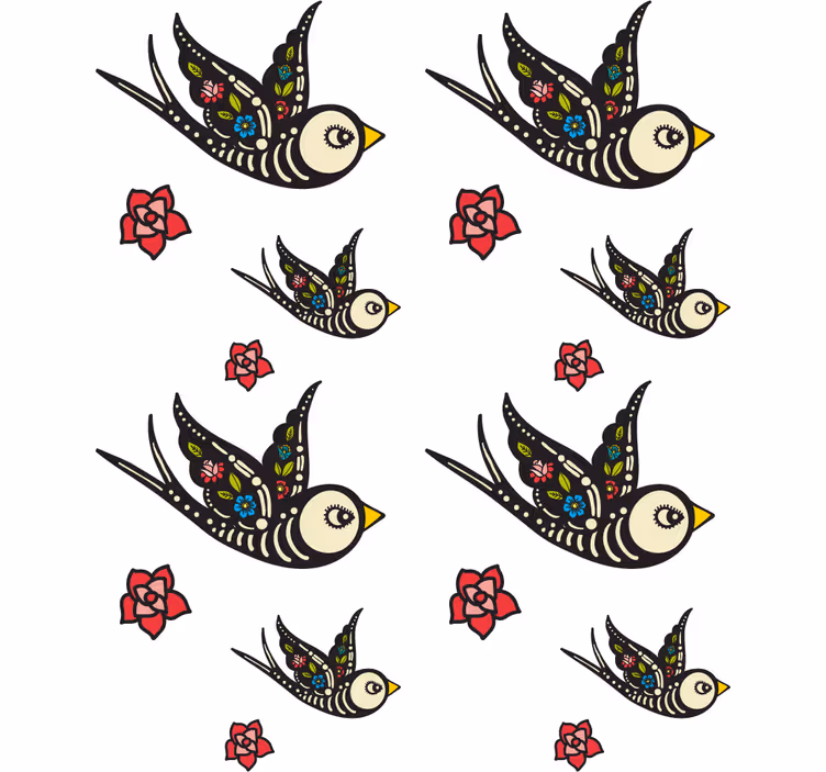 Teenage blind mexican songbirds - TenStickers