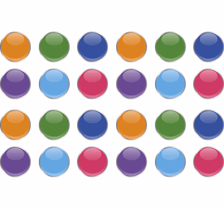 Teenage blind 3d geometric shapes design - TenStickers