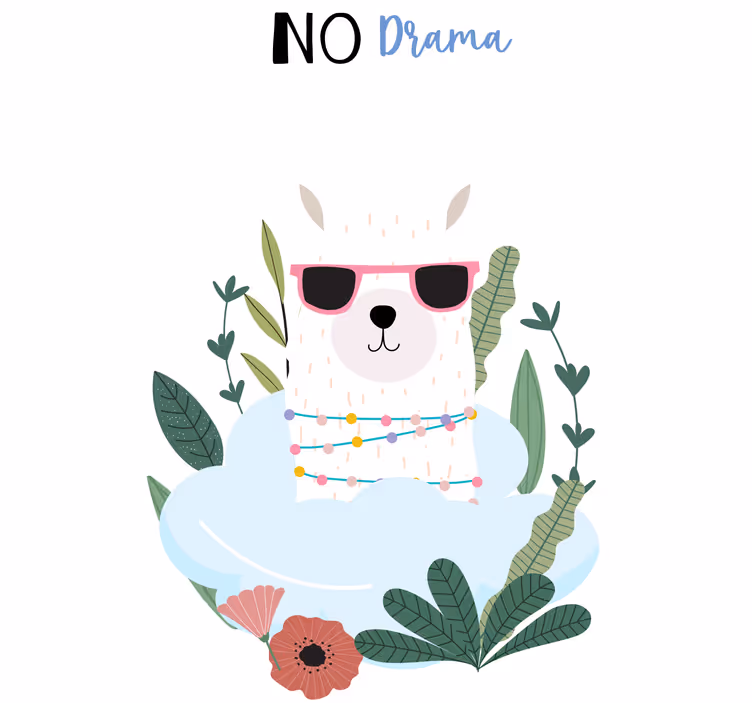 Teenage blind with no drama from peru - TenStickers