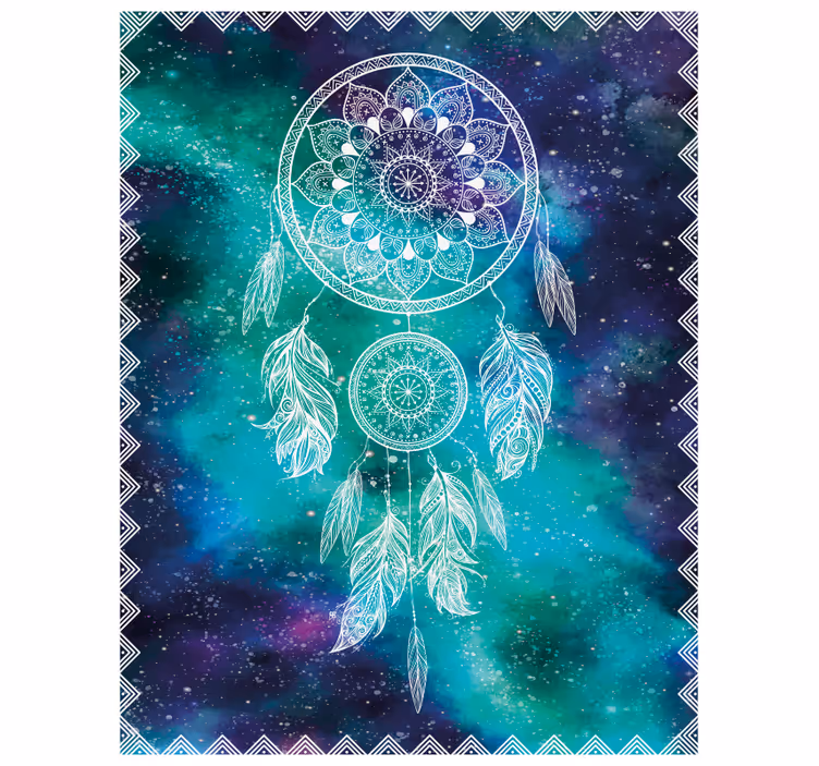 Teenage blind dreamcatcher curtains - TenStickers