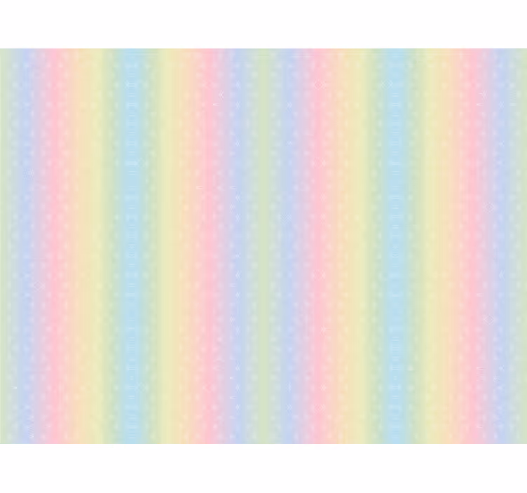 Teenage blind with glitter rainbow pastel sky colors - TenStickers