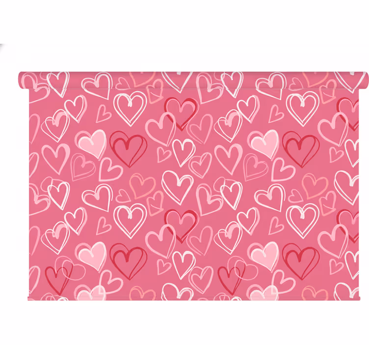 Teenage blind beautiful hearts - TenStickers
