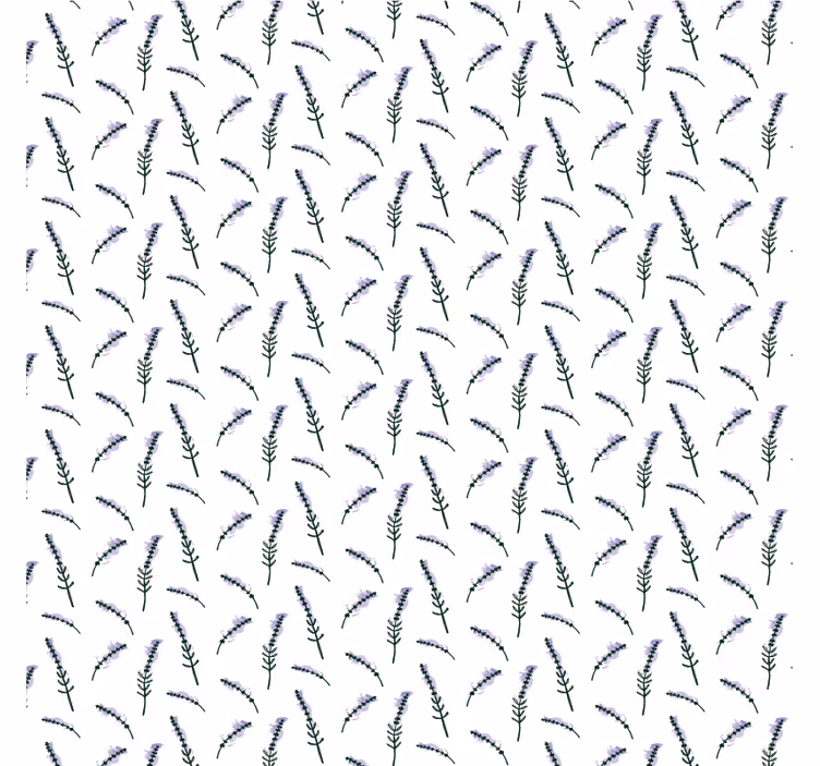 Floral blind lavender pattern - TenStickers