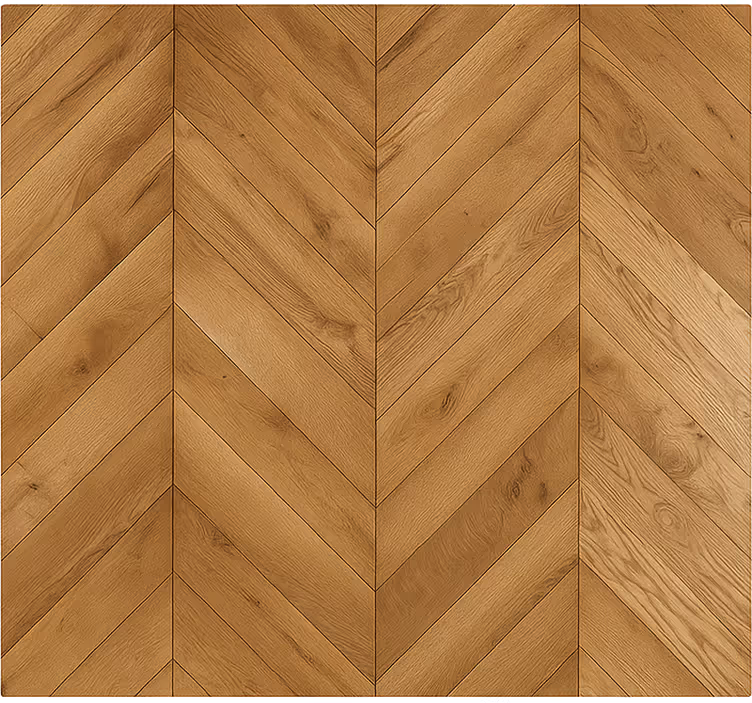 Pattern roller blind wooden parquet design - TenStickers