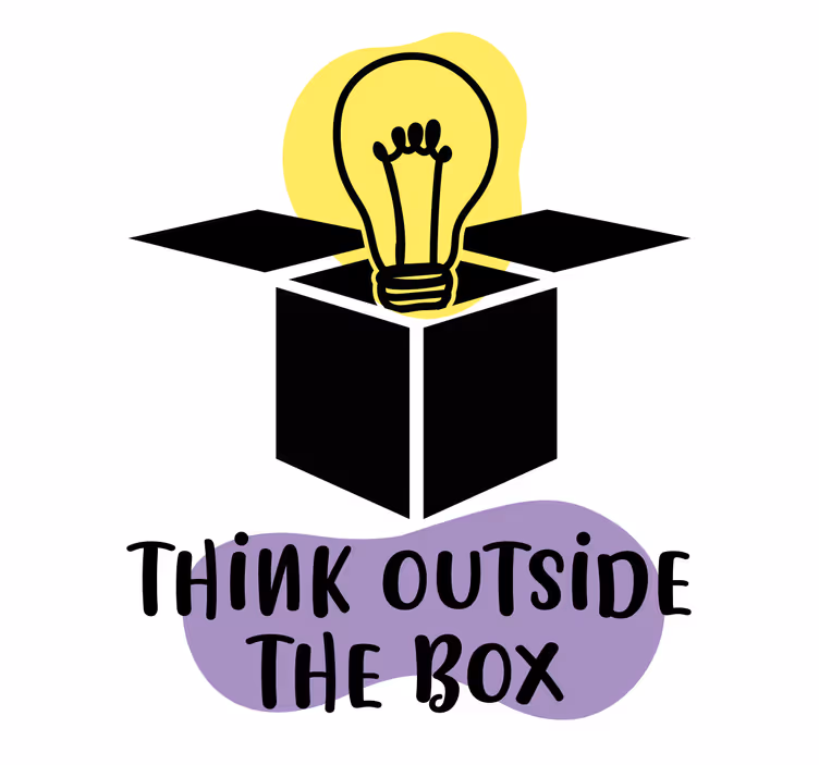 Blind office think creatively beyond limits - TenStickers