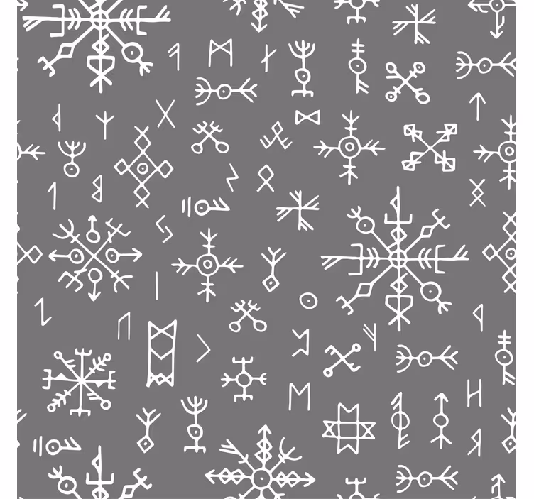 Blind grey nordic design in gray and white - TenStickers