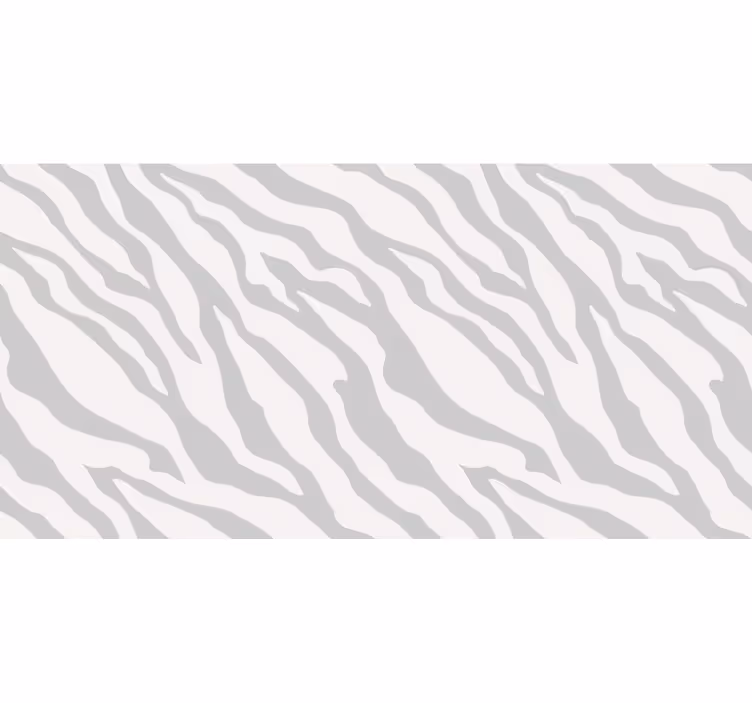 Blind grey light gray zebra pattern - TenStickers