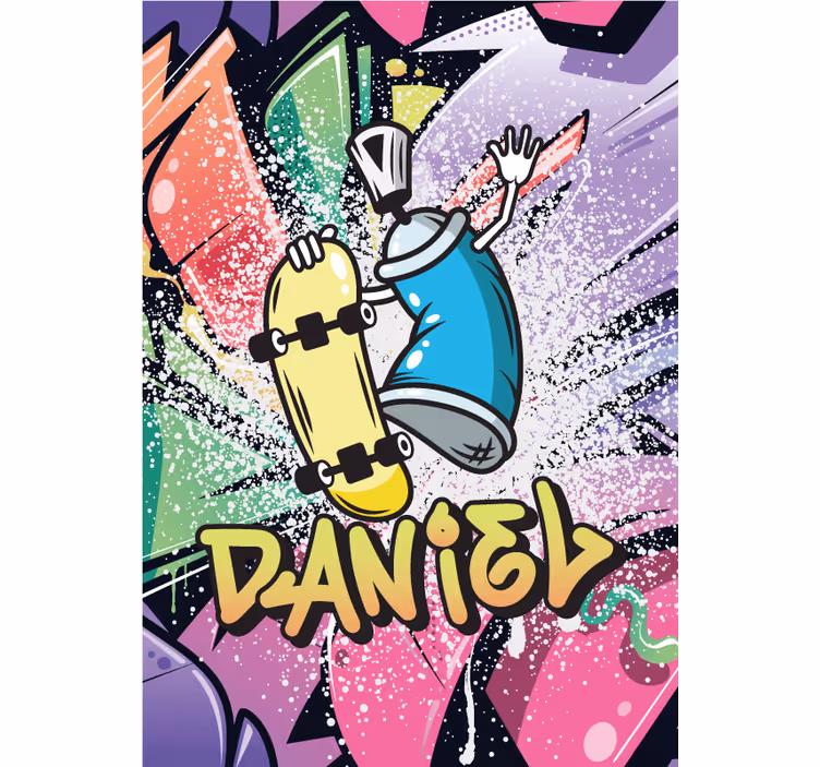 Teenage blind custom graffiti poster - TenStickers