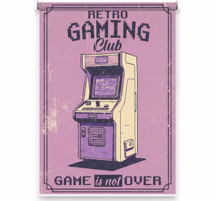 Teenage blind retro gaming society - TenStickers