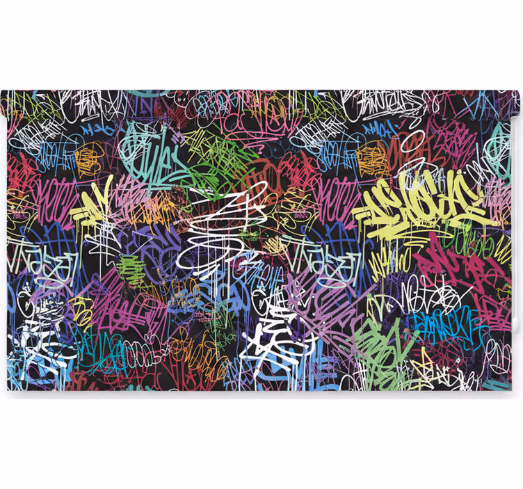Teenage blind street art canvas artwork - TenStickers