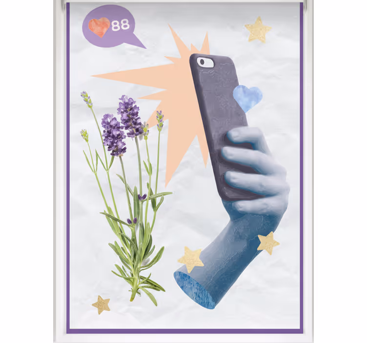 Teenage blind digital lifestyle - TenStickers