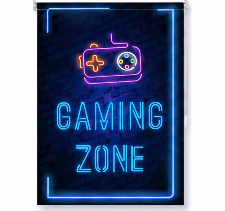 Teenage blind gaming area - TenStickers