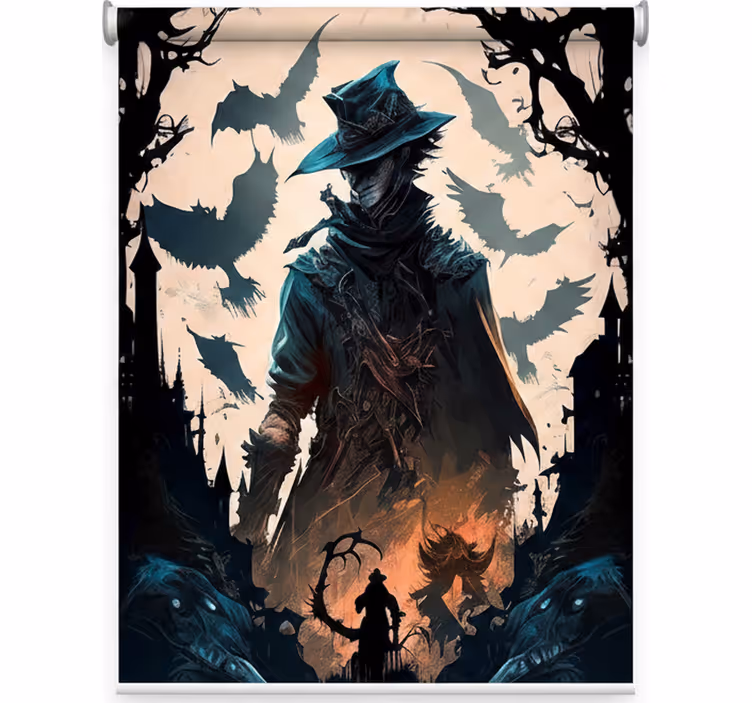 Teenage blind gothic video game poster - TenStickers