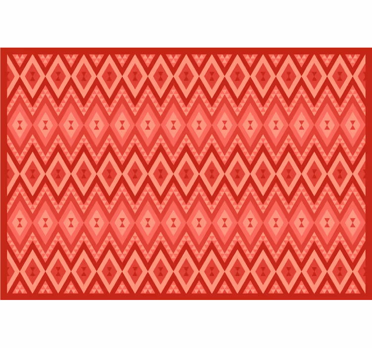 Blind red ethnic vintage style - TenStickers