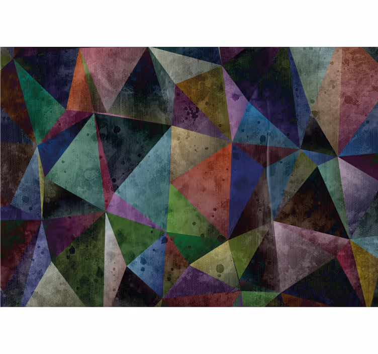 Blind outdoor picasso style color depth design - TenStickers