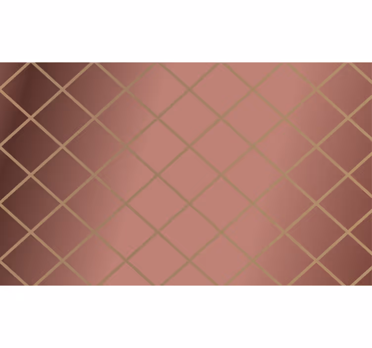 Blind outdoor pink with golden diamonds - TenStickers