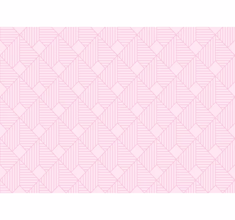 Blind outdoor pink abstract geometric pattern - TenStickers