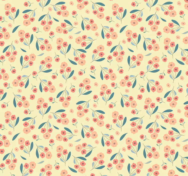 Blind outdoor roses pattern - TenStickers