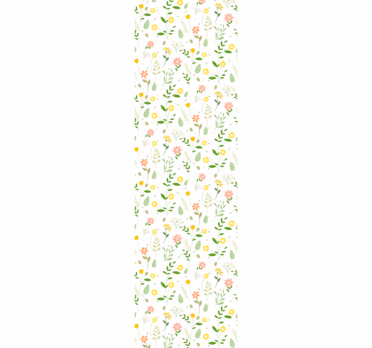 Blind outdoor multicolor floral design - TenStickers