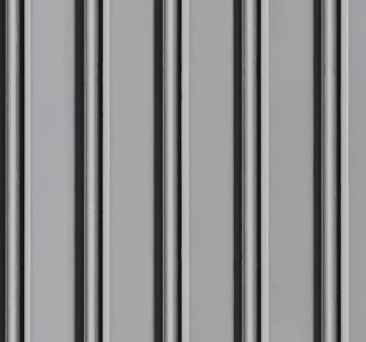 Teenage blind grey wide vertical striped wallpaper - TenStickers