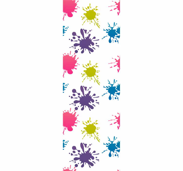 Teenage blind colorful splash - TenStickers
