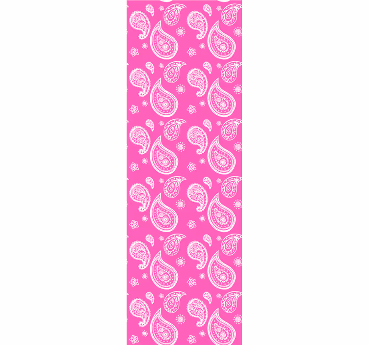 Teenage blind in vibrant pink paisley design - TenStickers