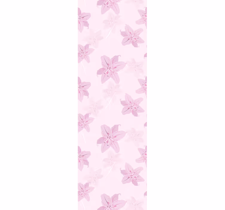 Teenage blind with lovely floral design - TenStickers
