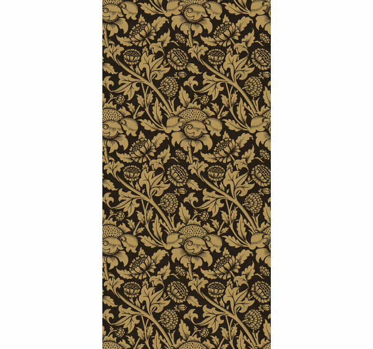Classic blind with vintage french floral design - TenStickers