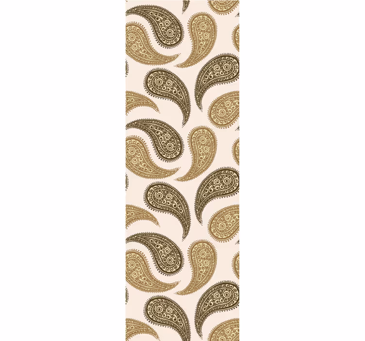 Classic blind indian paisley pattern design - TenStickers