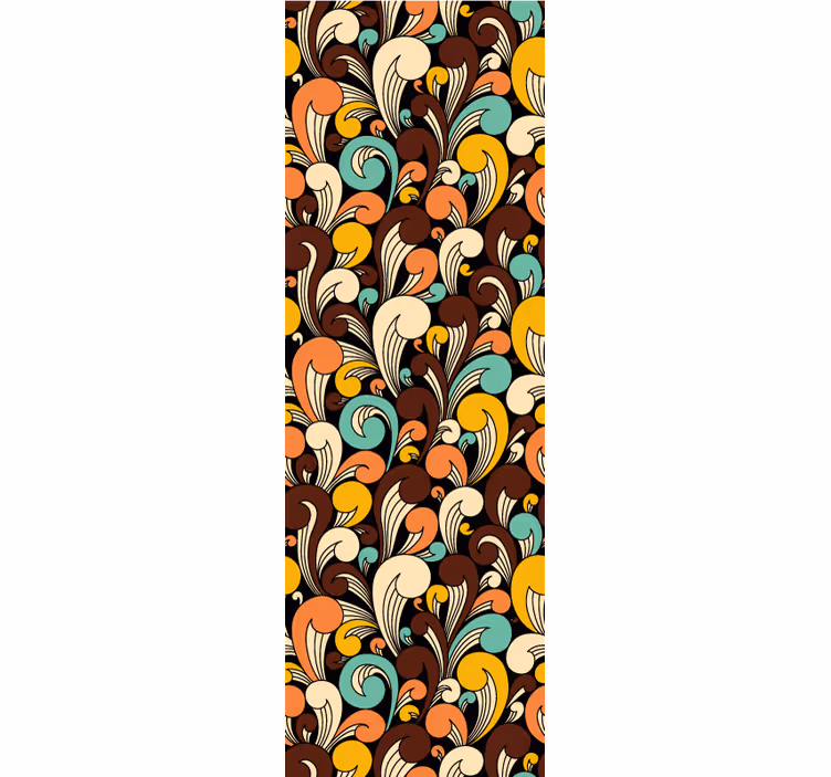 Classic blind black border bohemian designs - TenStickers