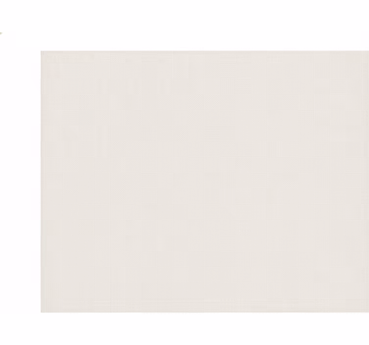 White roller blind with screen fabric effect - TenStickers