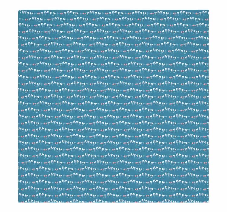 Blue blind with flags pattern - TenStickers