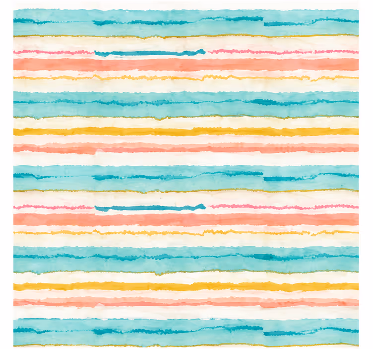 Blinds in a kitchen width 250 striped summer pattern - TenStickers