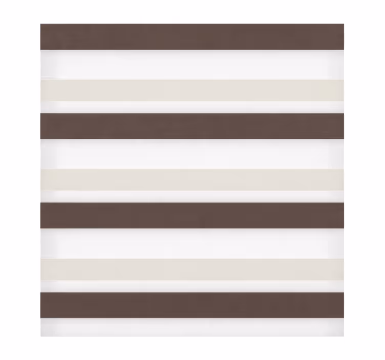 Bathroom blind width 70 translucent lines - TenStickers