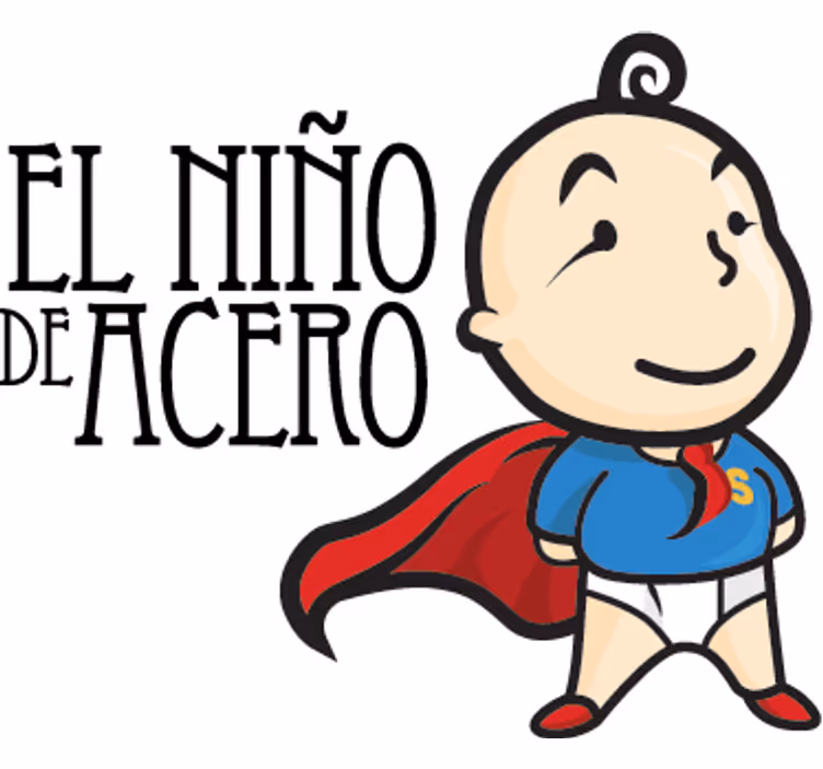Super hero blind kids vinyl wall decal - TenStickers