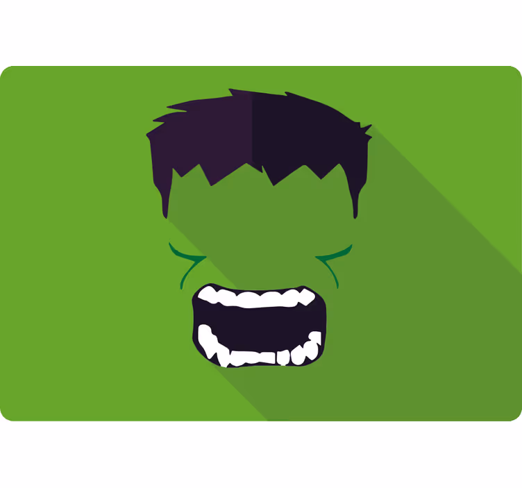 Super hero blind green guardian - TenStickers
