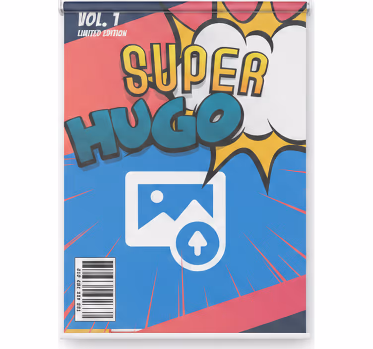 Super hero blind custom comic - TenStickers