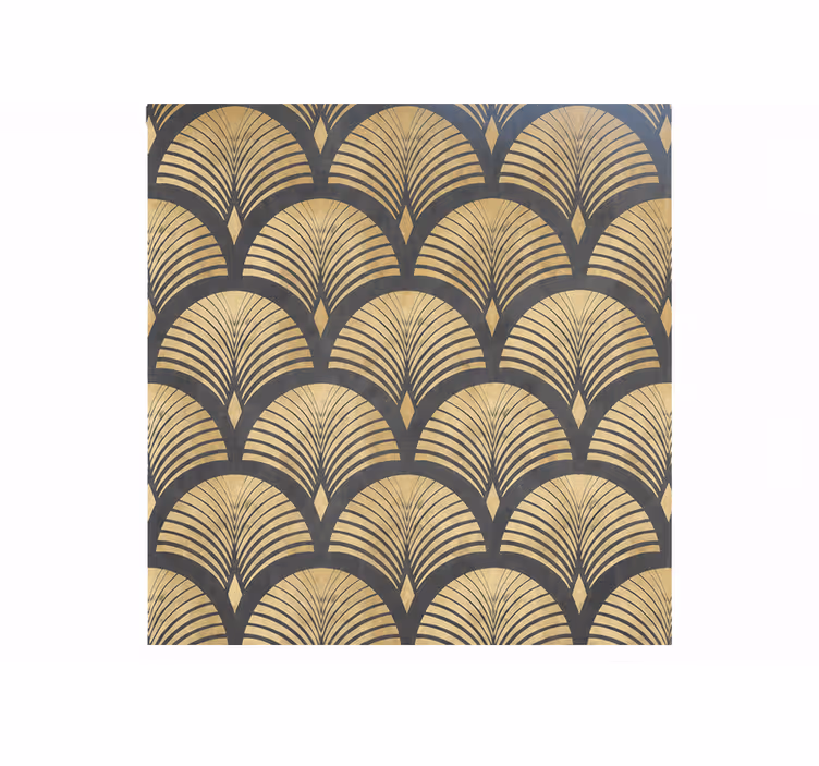 Blind master bedroom luxurious fan design - TenStickers