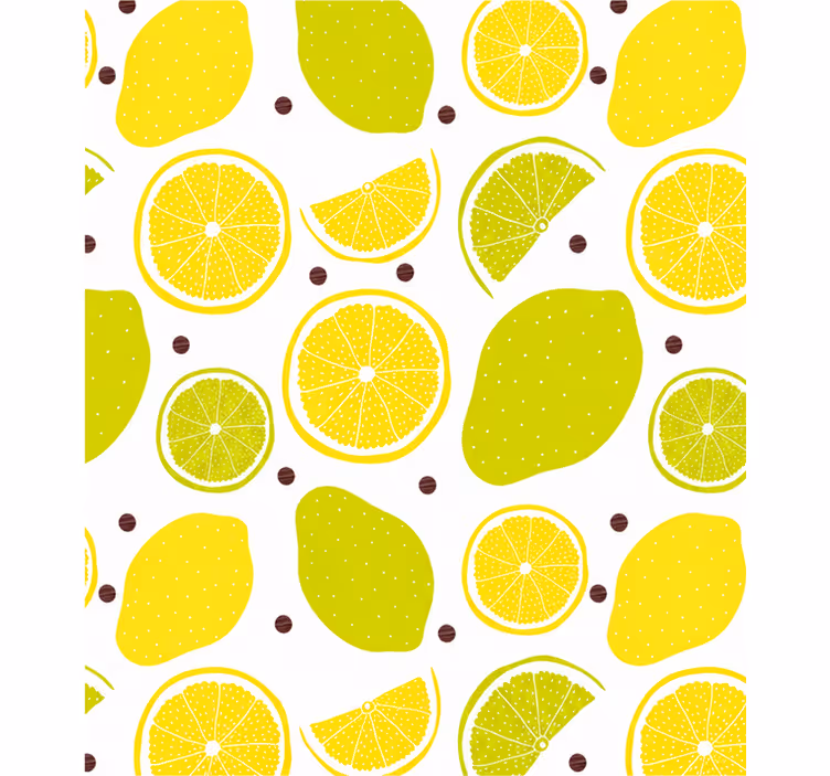 Blind master bedroom 120x250 citrus design - TenStickers