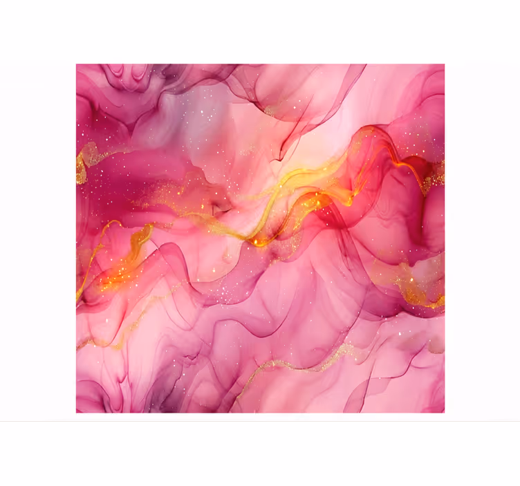 Roller blind pink with pure abstract marbles design - TenStickers