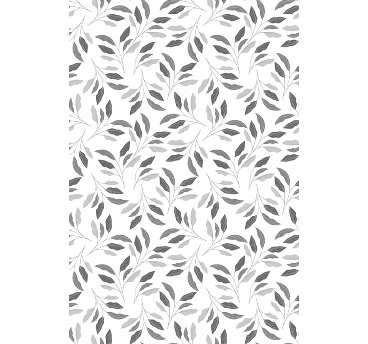 Leafy Elegance floral blind - TenStickers