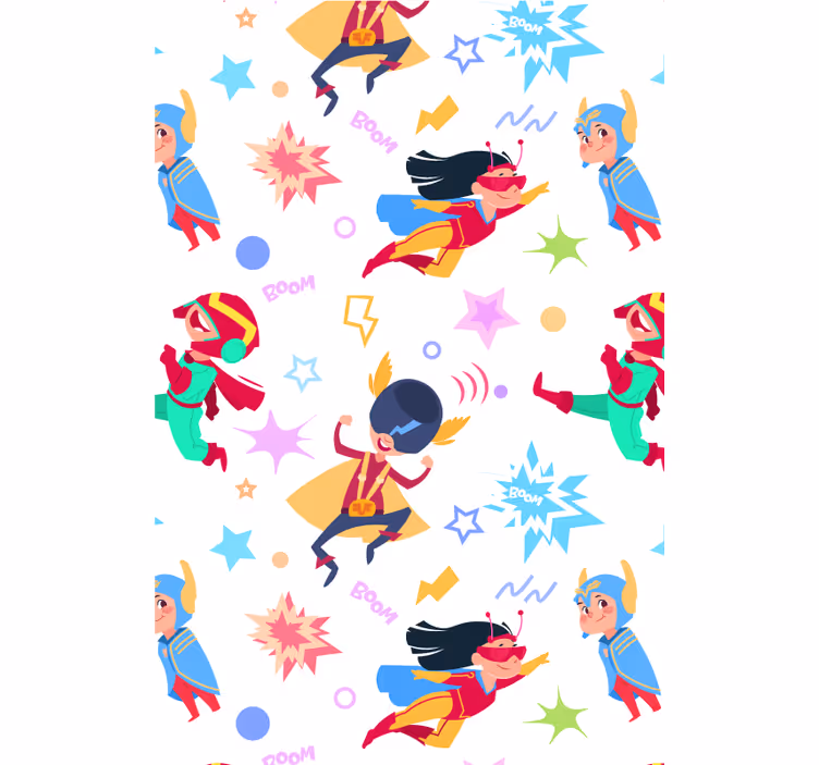 Superhero Adventures super hero blind - TenStickers