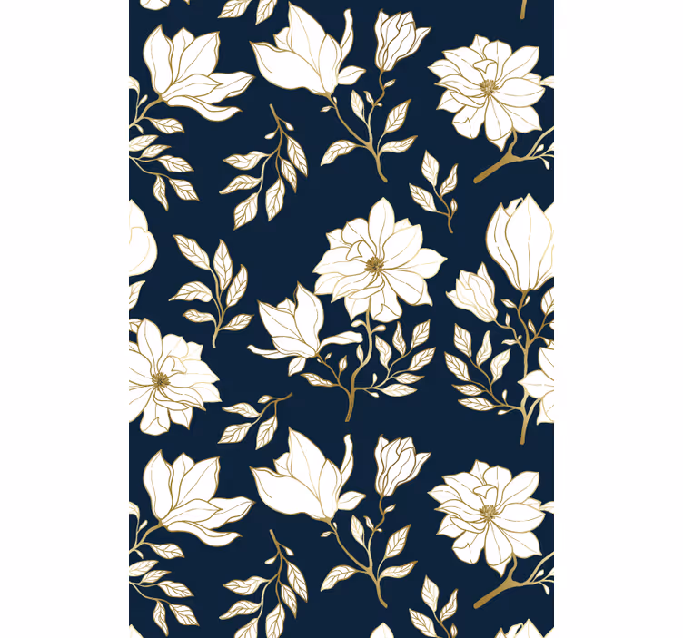 Botanical Illustration floral blind - TenStickers