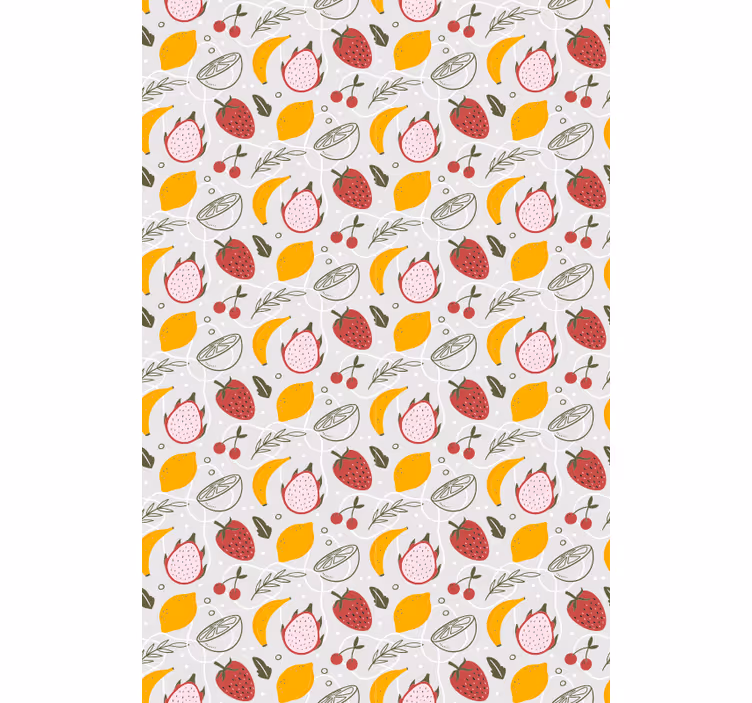 Blind fruit citrus fruit design - TenStickers