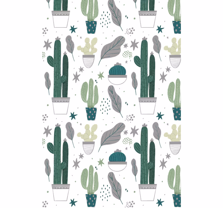 Shaded Tones blind cactus - TenStickers