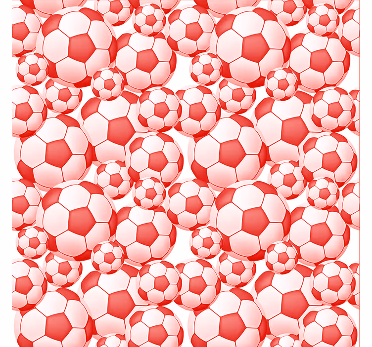 Soccer Ball Pattern blind football - TenStickers