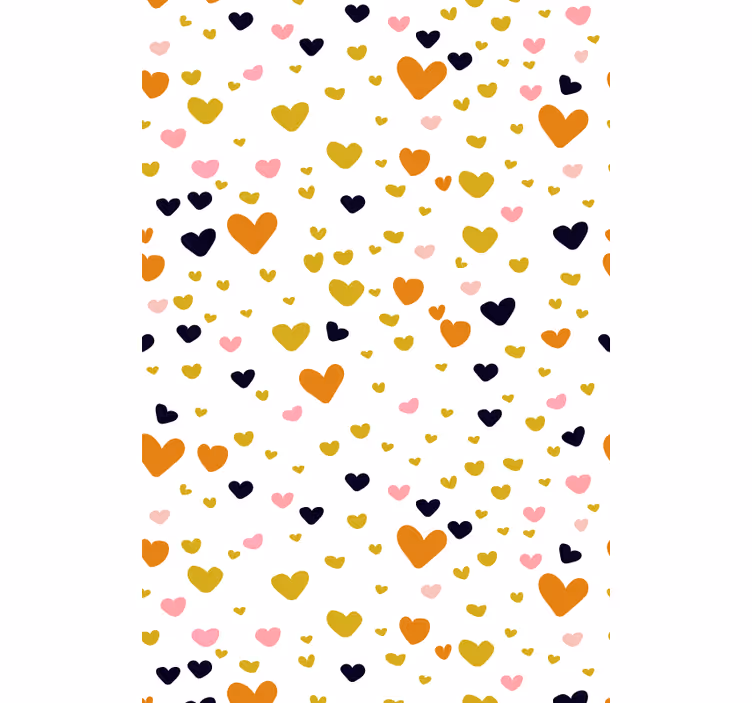 Heart Patterned Shade romantic blind - TenStickers