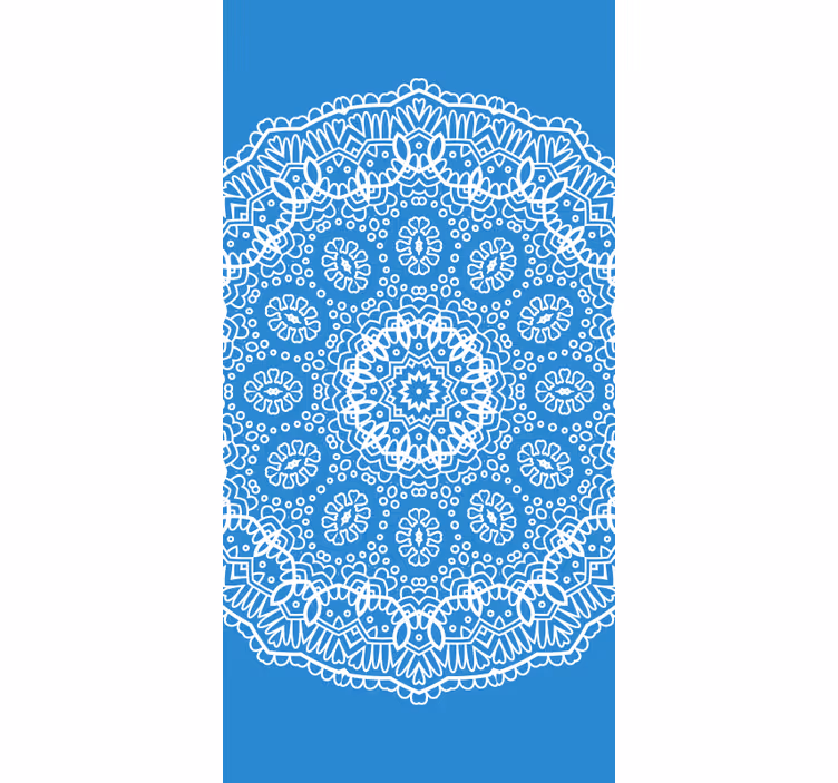 Mandala Lace Pattern blind art - TenStickers