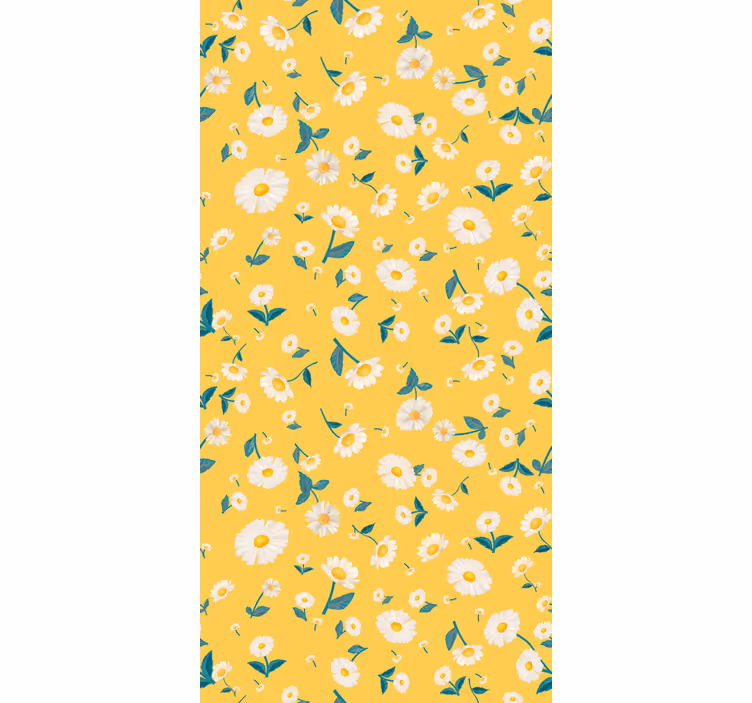 Blind flowers floral sunny shades - TenStickers