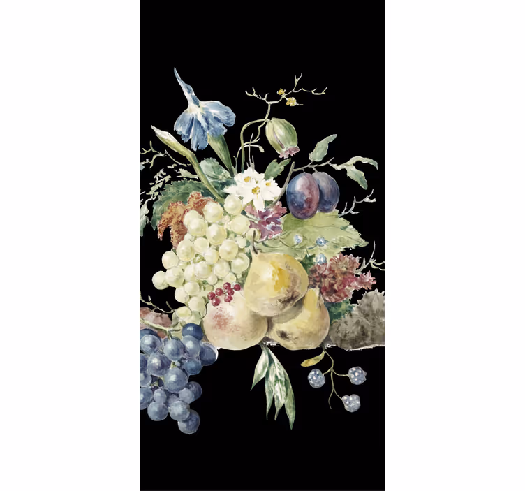 Orchard Bounty Display blind fruit - TenStickers